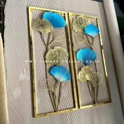 Wall Decor Kuningan Double